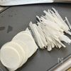 塩揉み不要♪皮ごと大根のごまぽんサラダの下準備