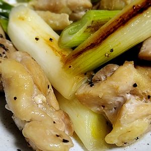 猫の作ってみた!投稿(鶏肉とねぎのバターしょう油炒め)