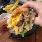 【豚こまで！】ライスバーガー🍔