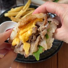 【豚こまで！】ライスバーガー🍔