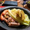 まもの作ってみた!投稿(簡単オシャレなキャベツと豚ロース肉の白ワイン煮)