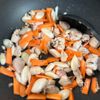 【鶏あんかけ麺】子ども爆食べ！もっと食べたいが止まらないの工程1