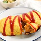 節約に！挽き肉deオムライス
