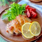 覚えやすくて、まるで黄金比♩レモンソースでチキンソテー