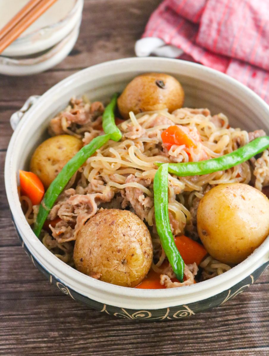 簡単和食♪新じゃがのごろごろ基本の肉じゃが | レシピサイトNadia