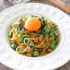 納豆とオクラのネバスパ♩ワンパン！カンタン！ネバネバパスタ