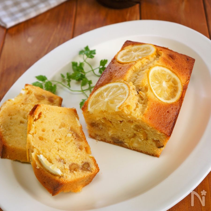 焼かないブルーベリーレモングラハムケーキのレシピ