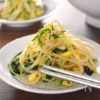 【５分で完成！】もやしと豆苗のナムル【作り置き】