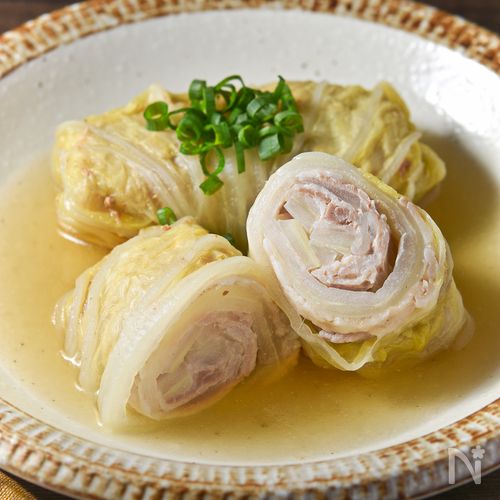 【豚バラロール白菜】あの調味料1つでほっこり安定の美味しさ♪
