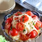 さっぱり美味しい＊ミニトマトと新玉ねぎのマリネ