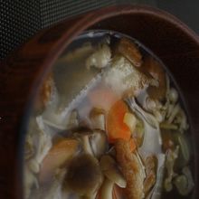 きのこたっぷり・けんちん汁