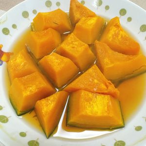 mayuxxxnutsの作ってみた!投稿(レンジでしっとりホクホク‎『かぼちゃの煮物』)