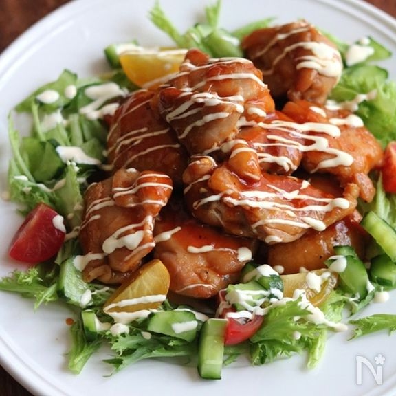 BBQチキンソテー。