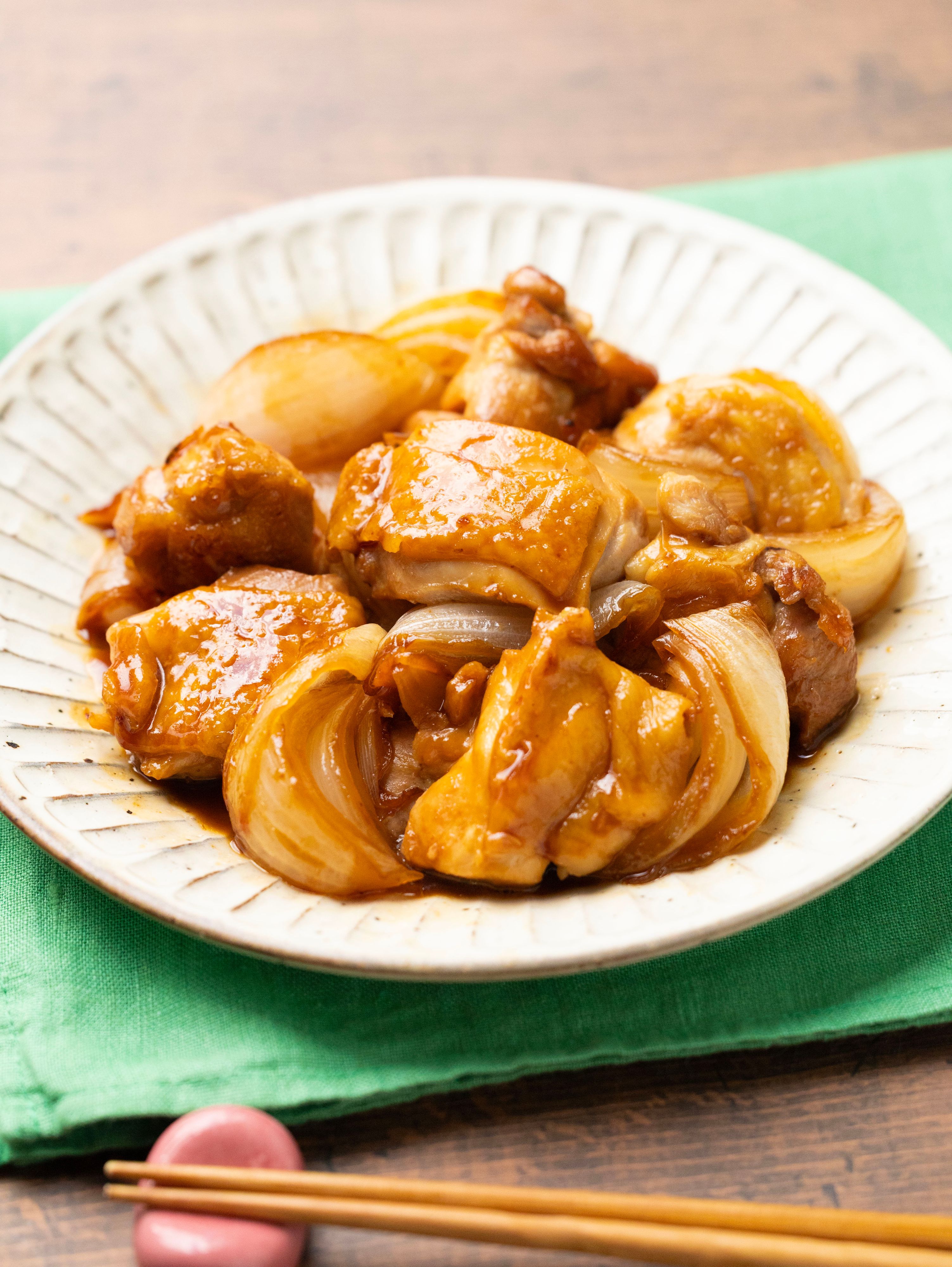 新玉と鶏の甘辛照り焼き | レシピサイトNadia