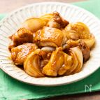 新玉と鶏の甘辛照り焼き