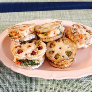 なつみの作ってみた!投稿(【れんこんのえびはさみ揚げ】シャキぷり食感が美味！)