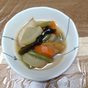 のりさんの作ってみた!投稿(昆布と大根のうま煮【作りおき】)