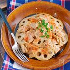 ご飯がすすむ♪豚肉とレンコンの甘辛きんぴら【#作り置き】