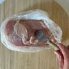材料ふたつで副菜！《鶏むね肉と長芋のごまだれ和え》の工程1