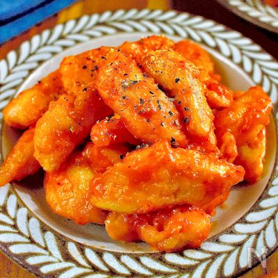 \揚げない/ワンパン10分【絶品♡鶏チリ風】チリソース不要!