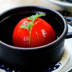 甘酸っぱいトマトの煮物