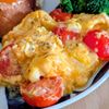 まゆのの作ってみた!投稿(とろっとろのうま味♡【トマトチーズのスクランブルエッグ】)