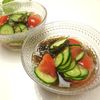 とのちゃまの作ってみた!投稿(トマトときゅうりのもずく和え)