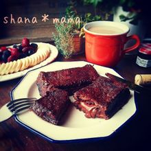 チョコinショコラフレンチトースト♪
