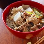 【山形風 牛肉の芋煮】新米に合わせたい秋のごちそう♪