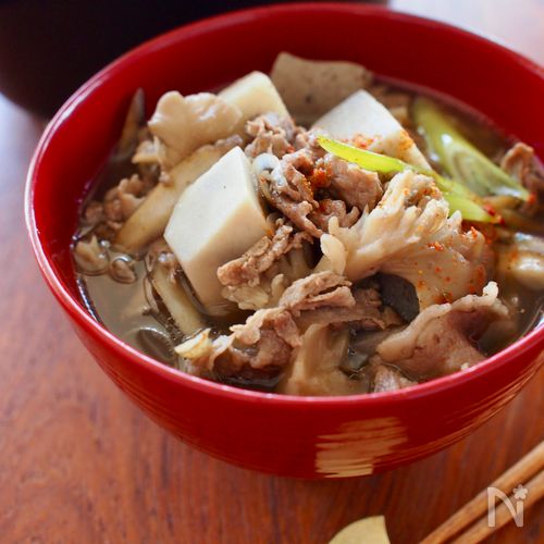 【山形風 牛肉の芋煮】新米に合わせたい秋のごちそう♪