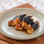 鶏肉の磯辺巻き照り焼き