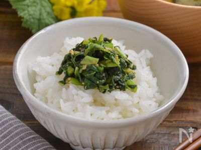 菜の花みそ ごま油が香る ご飯のお供 おつまみにも By いがらしかな レシピサイト Nadia ナディア プロの料理家のおいしいレシピ