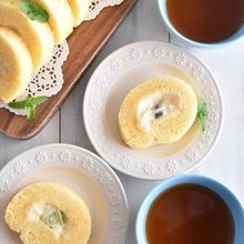 【ふわふわ♡レンジロールケーキ】ホットケーキミックスで簡単！