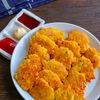 絹厚揚げとコーンとハムのもちもち焼きの工程5