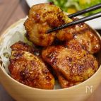 【ガリバタチキン丼】シェフの一番人気のまかない！