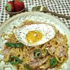 M＊Pの作ってみた!投稿(居酒屋風【厚切りベーコンの濃厚ナポリタン】)