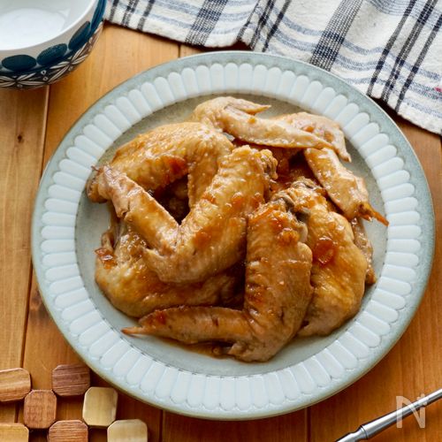 手羽先8本がごちそうに変身…甘辛照り照りマーマレード煮