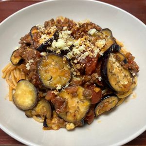 りんごの作ってみた!投稿(【なすとひき肉の本格ボロネーゼ】煮込まず簡単♪)