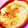 お料理happy🍀の作ってみた!投稿(長芋と豆腐のダブルチーズ鉄板焼き)