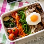 【トースターで同時に３品！】ビビンバ弁当