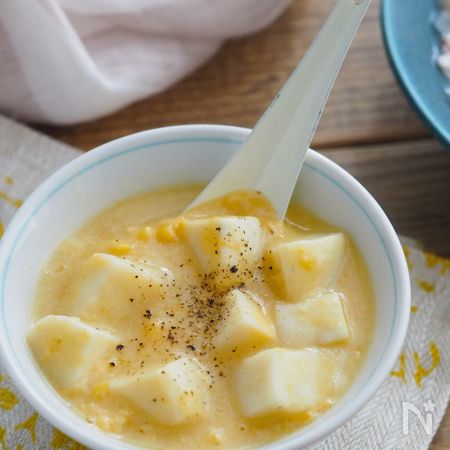 しゅわしゅわはんぺんの中華コーンスープ ミキサー不要 簡単 By むっちん 横田睦美 レシピサイト Nadia ナディア プロの料理家のおいしいレシピ