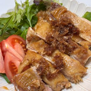 せいゆうママの作ってみた!投稿(【鶏もも肉のおかか照り焼き】かつお節ソースでうま味増し！)