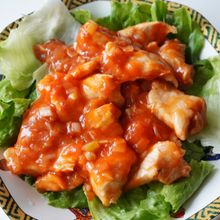 鶏胸肉がツルんとびっくり食感!鶏チリ