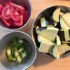 【さっぱりやみつきに！】肉と野菜のポン酢煮の下準備
