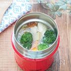 【スープジャー】ブロッコリーと豆腐の中華風スープ