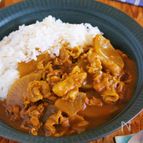 長時間煮込んだ味わい『豚バラ大根のコクうま♡和風だしカレー』