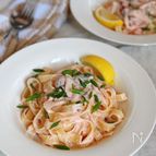 【レモンクリームたらこパスタ】爽やか♡飽きない美味しさ♪