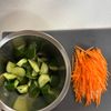 食材2つで旨！簡単やみつき【きゅうりのキムチ風】レンジで1発の工程1