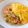 とうもろこしが主役!炊飯器ケチャップライス|オムライスにも
