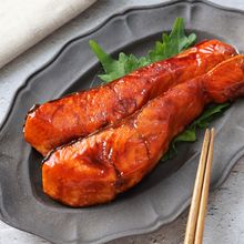 鮭のバルサミコ酢照り焼き